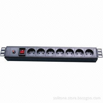 Denmark Plug Socket 7-Way PDU
